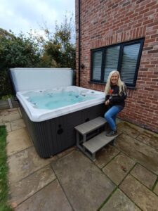 Pre owned Marquis  Spa Hot Tub Supplied to Holiday Let in Great Yarmouth