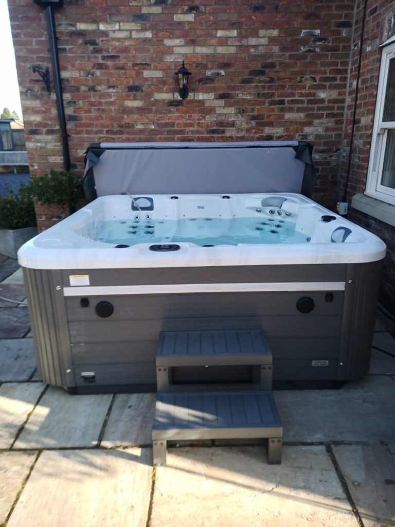 Hot Tub Install in Thirsk