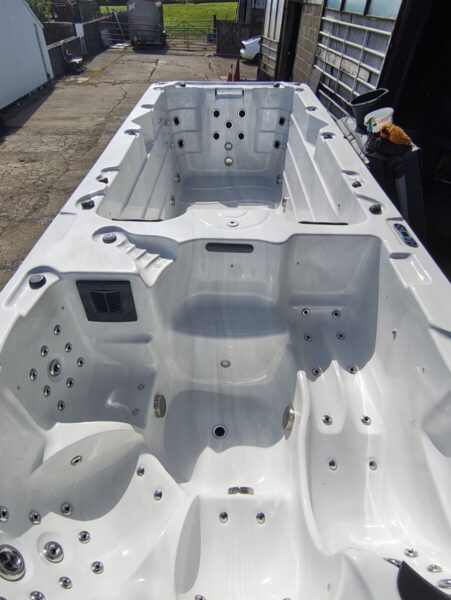 Platinum Spa Neptune Dual Zone Swim Spa and Hot Tub Combination